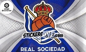 Sticker Escudo Real Sociedad - Liga Spagnola 2021-2022 n. E17 - Colecciones ESTE