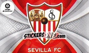 Sticker Escudo Sevilla FC - Liga Spagnola 2021-2022 n. E18 - Colecciones ESTE