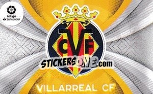 Sticker Escudo Villarreal CF - Liga Spagnola 2021-2022 n. E20 - Colecciones ESTE