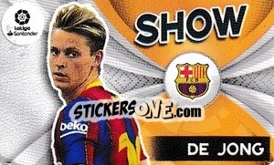 Sticker de Jong - Liga Spagnola 2021-2022 - Colecciones ESTE