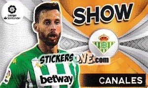 Sticker Canales - Liga Spagnola 2021-2022 - Colecciones ESTE