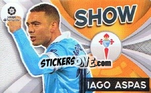 Sticker Iago Aspas - Liga Spagnola 2021-2022 n. S7 - Colecciones ESTE