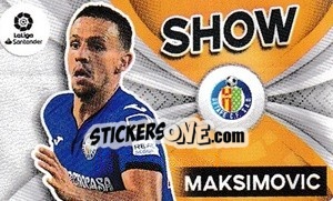 Sticker Maksimovic - Liga Spagnola 2021-2022 n. S10 - Colecciones ESTE