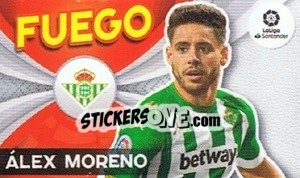 Sticker Alex Moreno - Liga Spagnola 2021-2022 - Colecciones ESTE