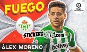 Sticker Alex Moreno - Liga Spagnola 2021-2022 n. F5 - Colecciones ESTE