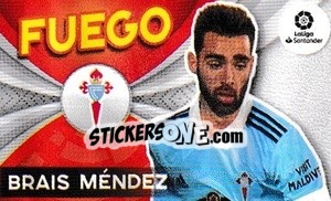Sticker Brais Méndez - Liga Spagnola 2021-2022 n. F7 - Colecciones ESTE