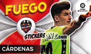 Sticker Cárdenas - Liga Spagnola 2021-2022 - Colecciones ESTE