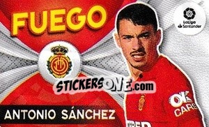 Sticker Antonio Sánchez - Liga Spagnola 2021-2022 n. F14 - Colecciones ESTE