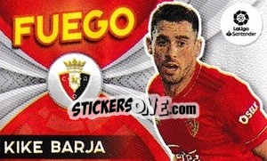Sticker Kike Barja - Liga Spagnola 2021-2022 n. F15 - Colecciones ESTE