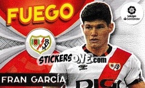 Sticker Fran Garcia - Liga Spagnola 2021-2022 n. F16 - Colecciones ESTE