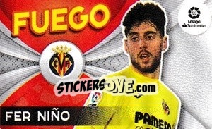 Sticker Fer Niño - Liga Spagnola 2021-2022 n. F20 - Colecciones ESTE