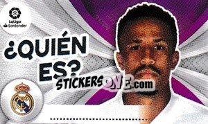 Sticker Militao - Liga Spagnola 2021-2022 - Colecciones ESTE