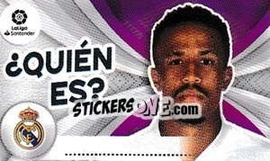 Sticker Militao - Liga Spagnola 2021-2022 n. Q13 - Colecciones ESTE