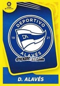 Sticker Escudo Alavés (1) - Liga Spagnola 2021-2022 n. 1 - Colecciones ESTE