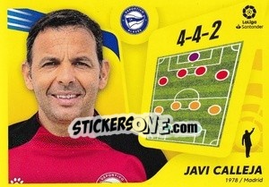 Sticker Entrenador: Javi Calleja (2) - Liga Spagnola 2021-2022 - Colecciones ESTE