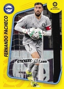 Sticker Fernando Pacheco (3) - Liga Spagnola 2021-2022 n. 3 - Colecciones ESTE