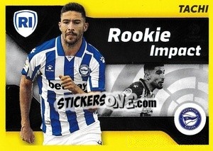 Cromo Rookie Impact: Tachi (4) - Liga Spagnola 2021-2022 - Colecciones ESTE