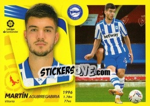 Sticker Martín (7) - Liga Spagnola 2021-2022 n. 7 - Colecciones ESTE