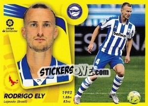 Sticker Rodrigo Ely (11) - Liga Spagnola 2021-2022 n. 12 - Colecciones ESTE