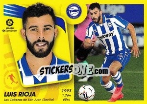 Sticker Luis Rioja (16) - Liga Spagnola 2021-2022 n. 18 - Colecciones ESTE