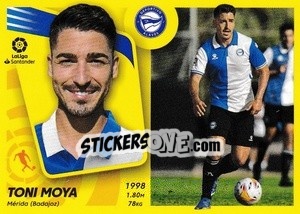 Sticker Toni Moya (14BIS) - Liga Spagnola 2021-2022 n. 24 - Colecciones ESTE