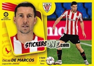 Sticker De Marcos (8A) - Liga Spagnola 2021-2022 n. 48 - Colecciones ESTE