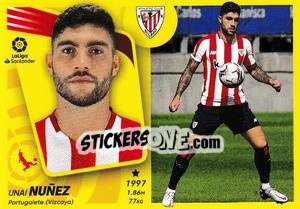 Figurina Nuñez (8B) - Liga Spagnola 2021-2022 - Colecciones ESTE