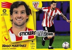 Sticker Íñigo Martínez (10) - Liga Spagnola 2021-2022 - Colecciones ESTE