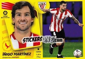 Sticker Íñigo Martínez (10) - Liga Spagnola 2021-2022 n. 51 - Colecciones ESTE