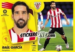 Sticker Raúl García (16) - Liga Spagnola 2021-2022 n. 58 - Colecciones ESTE