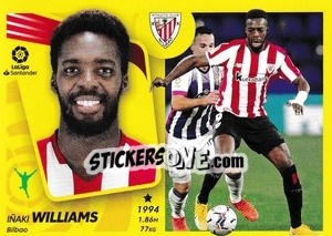 Figurina Williams (20) - Liga Spagnola 2021-2022 - Colecciones ESTE