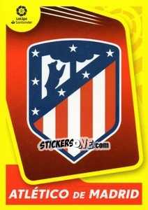 Sticker Escudo Atlético de Madrid (1) - Liga Spagnola 2021-2022 n. 71 - Colecciones ESTE