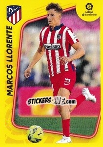 Sticker Marcos Llorente (3) - Liga Spagnola 2021-2022 n. 73 - Colecciones ESTE