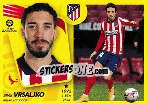 Sticker Vrsaljko (7B) - Liga Spagnola 2021-2022 n. 78 - Colecciones ESTE