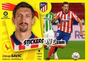 Sticker Savic (10) - Liga Spagnola 2021-2022 n. 81 - Colecciones ESTE