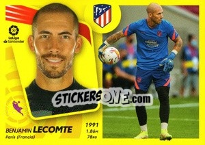 Sticker Lecomte (6BIS) - Liga Spagnola 2021-2022 n. 94 - Colecciones ESTE