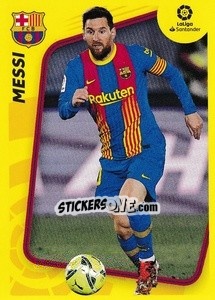 Cromo Messi (3) - Liga Spagnola 2021-2022 - Colecciones ESTE