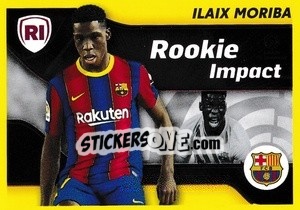 Cromo Rookie Impact: Ilaix Moriba (4) - Liga Spagnola 2021-2022 - Colecciones ESTE