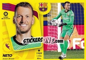 Sticker Neto (6) - Liga Spagnola 2021-2022 - Colecciones ESTE