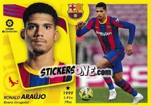 Sticker Araújo (9) - Liga Spagnola 2021-2022 - Colecciones ESTE