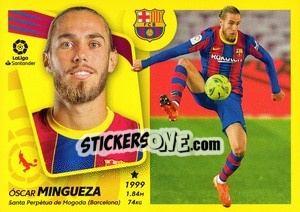 Sticker Mingueza (10) - Liga Spagnola 2021-2022 - Colecciones ESTE