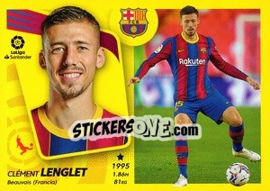 Sticker Lenglet (11) - Liga Spagnola 2021-2022 n. 112 - Colecciones ESTE