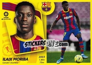 Cromo Ilaix Moriba (15A) - Liga Spagnola 2021-2022 - Colecciones ESTE