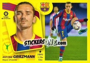 Sticker Griezmann (19) - Liga Spagnola 2021-2022 - Colecciones ESTE