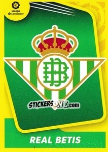 Figurina Escudo Real Betis (1) - Liga Spagnola 2021-2022 - Colecciones ESTE