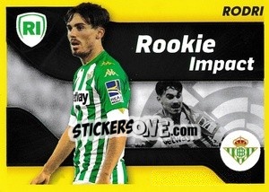 Sticker Rookie Impact: Rodri (4) - Liga Spagnola 2021-2022 n. 134 - Colecciones ESTE