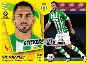 Cromo Víctor Ruiz (9) - Liga Spagnola 2021-2022 - Colecciones ESTE