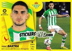 Sticker Bartra (10) - Liga Spagnola 2021-2022 n. 140 - Colecciones ESTE