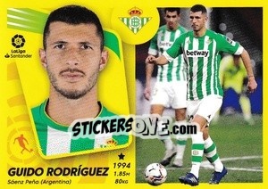 Sticker Guido Rodríguez (12) - Liga Spagnola 2021-2022 n. 143 - Colecciones ESTE