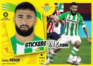 Sticker Fekir (15) - Liga Spagnola 2021-2022 n. 147 - Colecciones ESTE